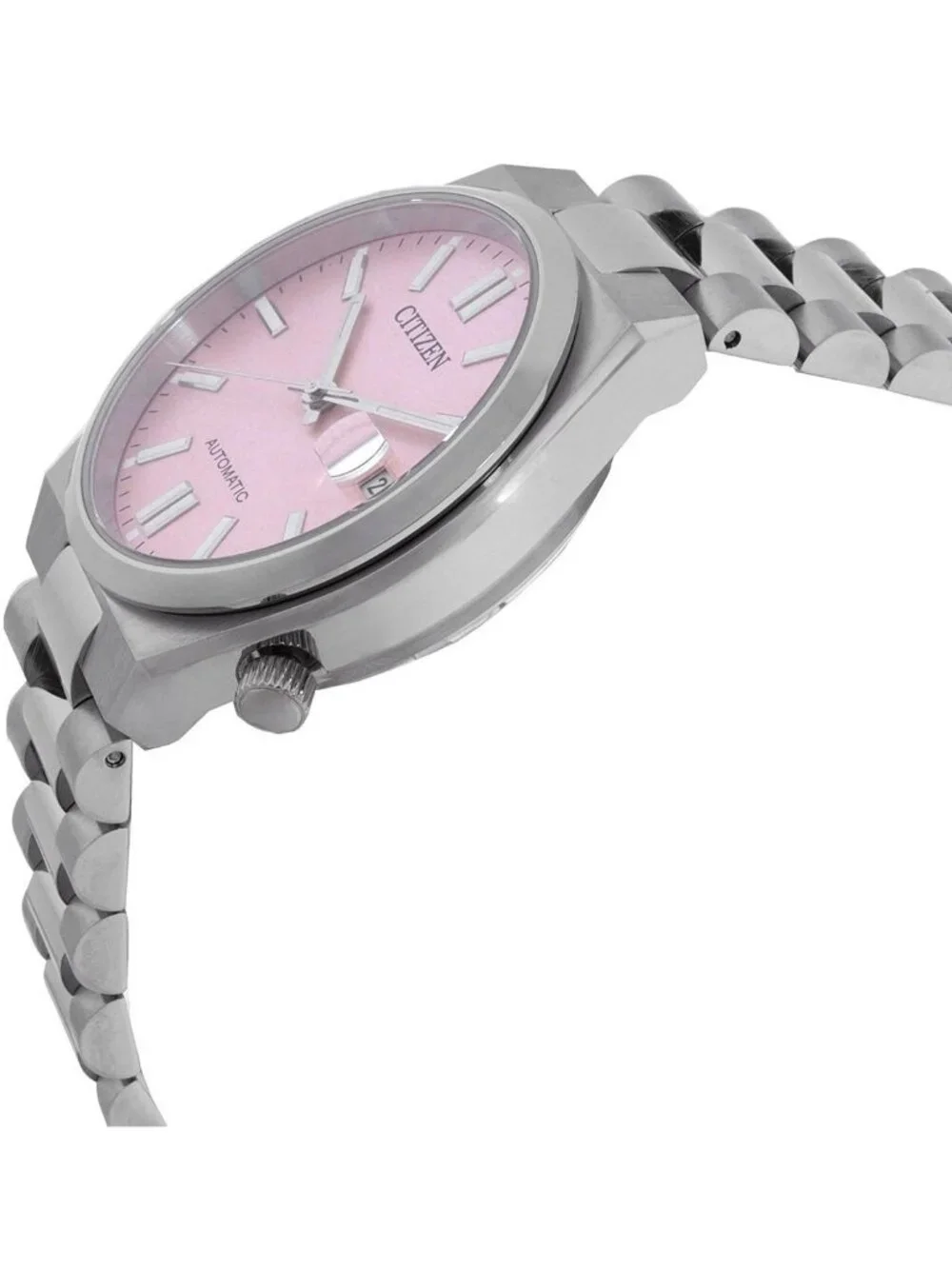 NWT Citizen Tsuyosa Automatic Pastel Pink Dial Watch